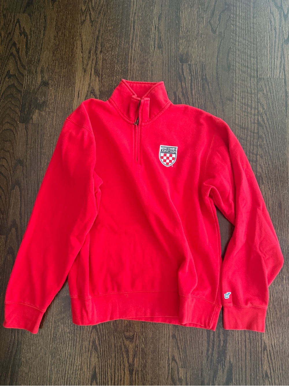Blue 84 Red Quarter-Zip Pullover with university of Richmond logo